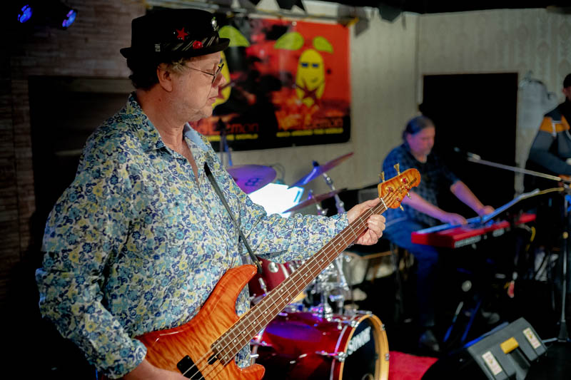 hier sollte ein Bild vom Bassisten erscheinen